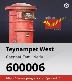 Teynampet West Post office