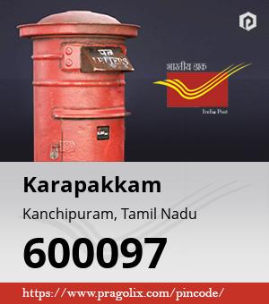 Karapakkam Post office