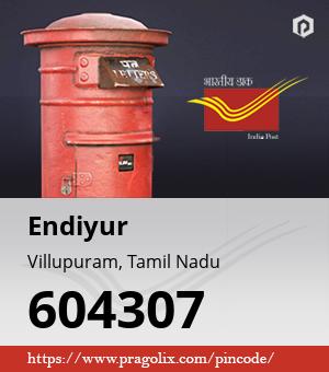 Endiyur Post office