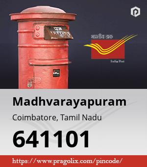 Madhvarayapuram Post office