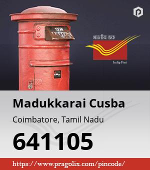 Madukkarai Cusba Post office