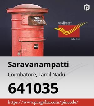 Saravanampatti Post office