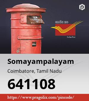 Somayampalayam Post office