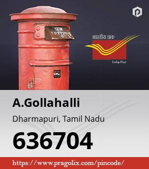 A.Gollahalli Post office