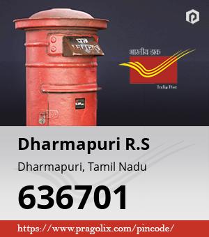 Dharmapuri R.S Post office