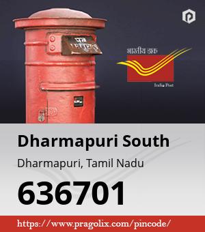 Dharmapuri South Post office