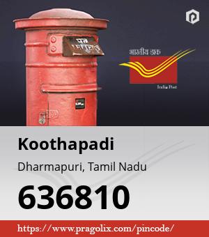 Koothapadi Post office