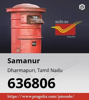 Samanur Post office