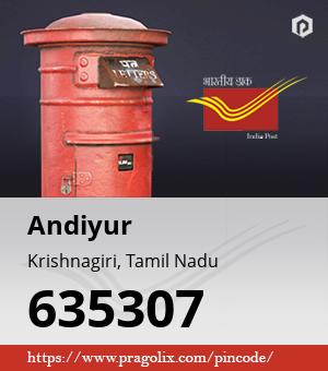 Andiyur Post office