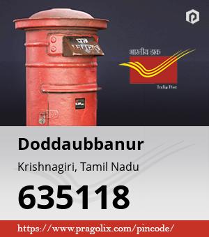 Doddaubbanur Post office