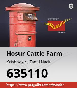 Hosur Cattle Farm Post office