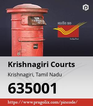 Krishnagiri Courts Post office