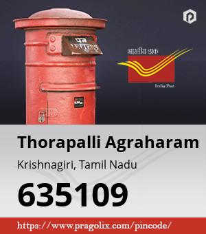 Thorapalli Agraharam Post office