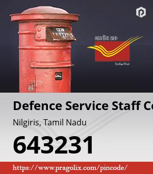 Defence Service Staff College Post office