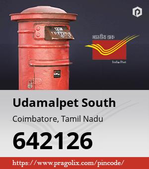 Udamalpet South Post office