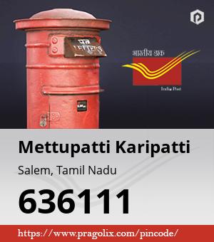 Mettupatti Karipatti Post office