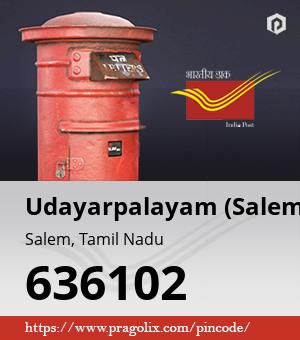 Udayarpalayam (Salem) Post office