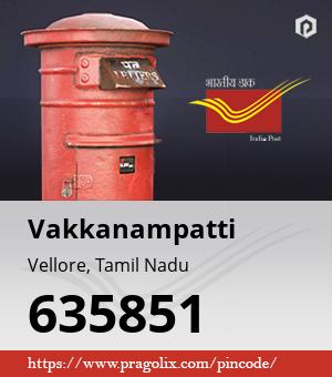 Vakkanampatti Post office