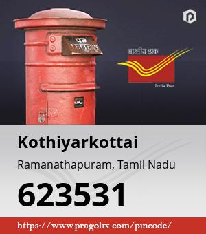Kothiyarkottai Post office