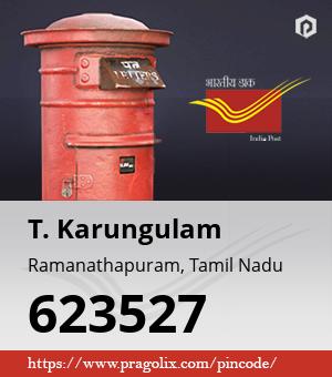 T. Karungulam Post office