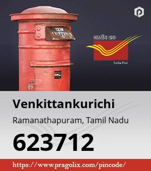 Venkittankurichi Post office