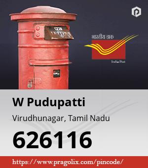 W Pudupatti Post office