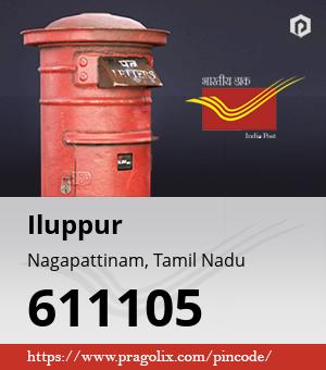 Iluppur Post office