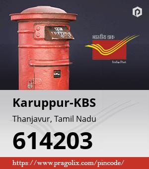 Karuppur-KBS Post office