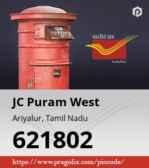 JC Puram West Post office