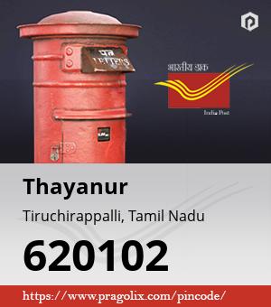 Thayanur Post office