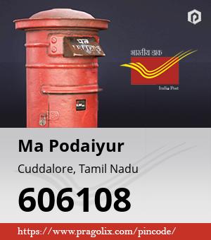 Ma Podaiyur Post office