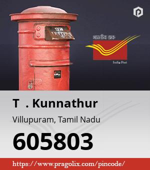 T  . Kunnathur Post office