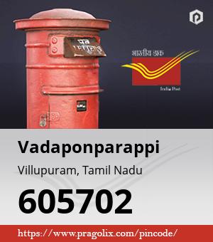 Vadaponparappi Post office