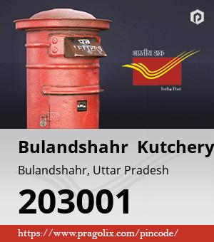 Bulandshahr  Kutchery Post office