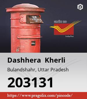 Dashhera  Kherli Post office