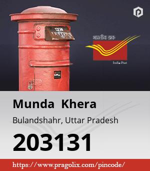 Munda  Khera Post office