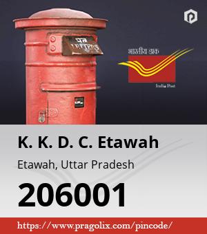 K. K. D. C. Etawah Post office