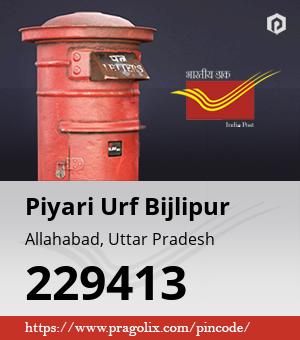 Piyari Urf Bijlipur Post office