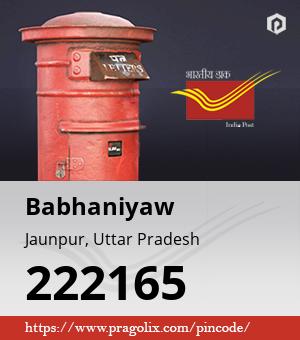 Babhaniyaw Post office