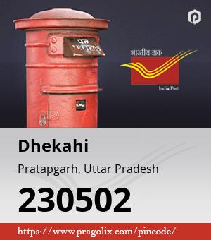 Dhekahi Post office