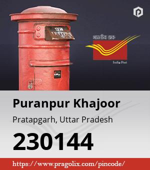 Puranpur Khajoor Post office