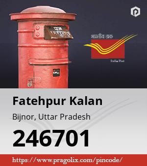 Fatehpur Kalan Post office
