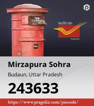 Mirzapura Sohra Post office