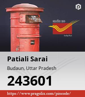 Patiali Sarai Post office