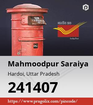 Mahmoodpur Saraiya Post office