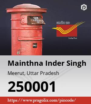 Mainthna Inder Singh Post office