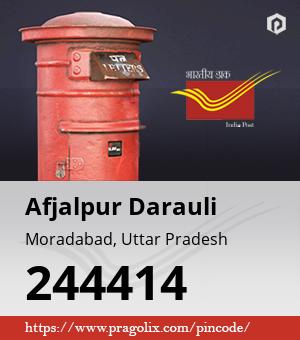 Afjalpur Darauli Post office