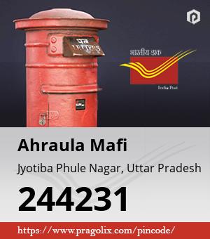 Ahraula Mafi Post office