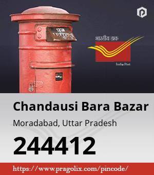 Chandausi Bara Bazar Post office