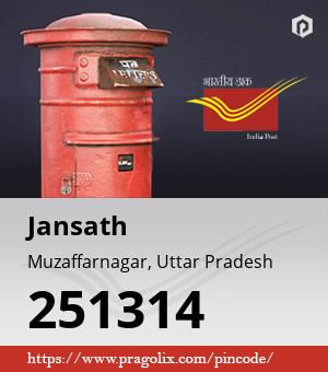 Jansath Post office